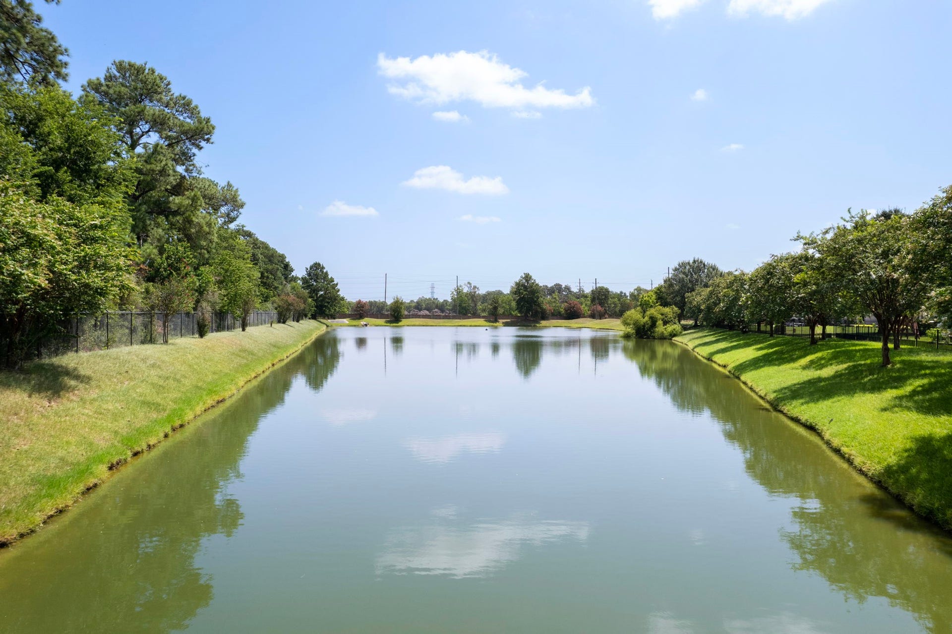7930 Spring Village Drive, Spring, TX 77389 Community lake.