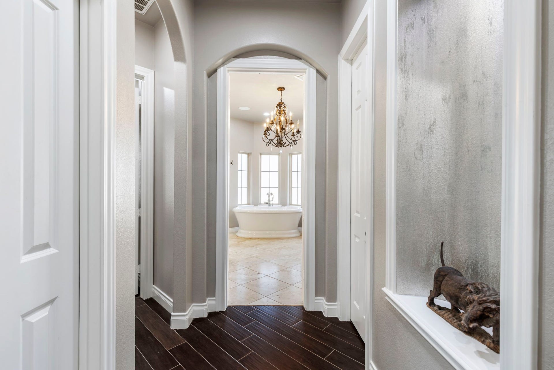 7930 Spring Village Drive, Spring, TX 77389 Private primary suite tucked away on the opposite end of home.