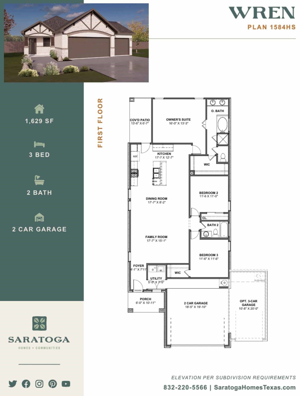 6531 Escondido Drive, Rosharon, TX 77583 Floor plan