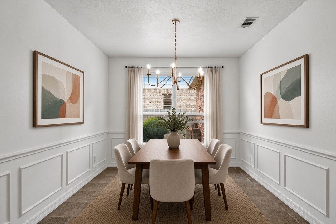 28906 Davenport Drive, Katy, TX 77494 virtually staged - elegant dining room