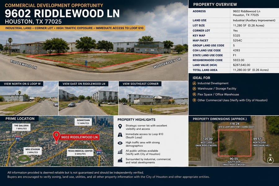 Property photo for 9602 Riddlewood Lane, Houston, TX