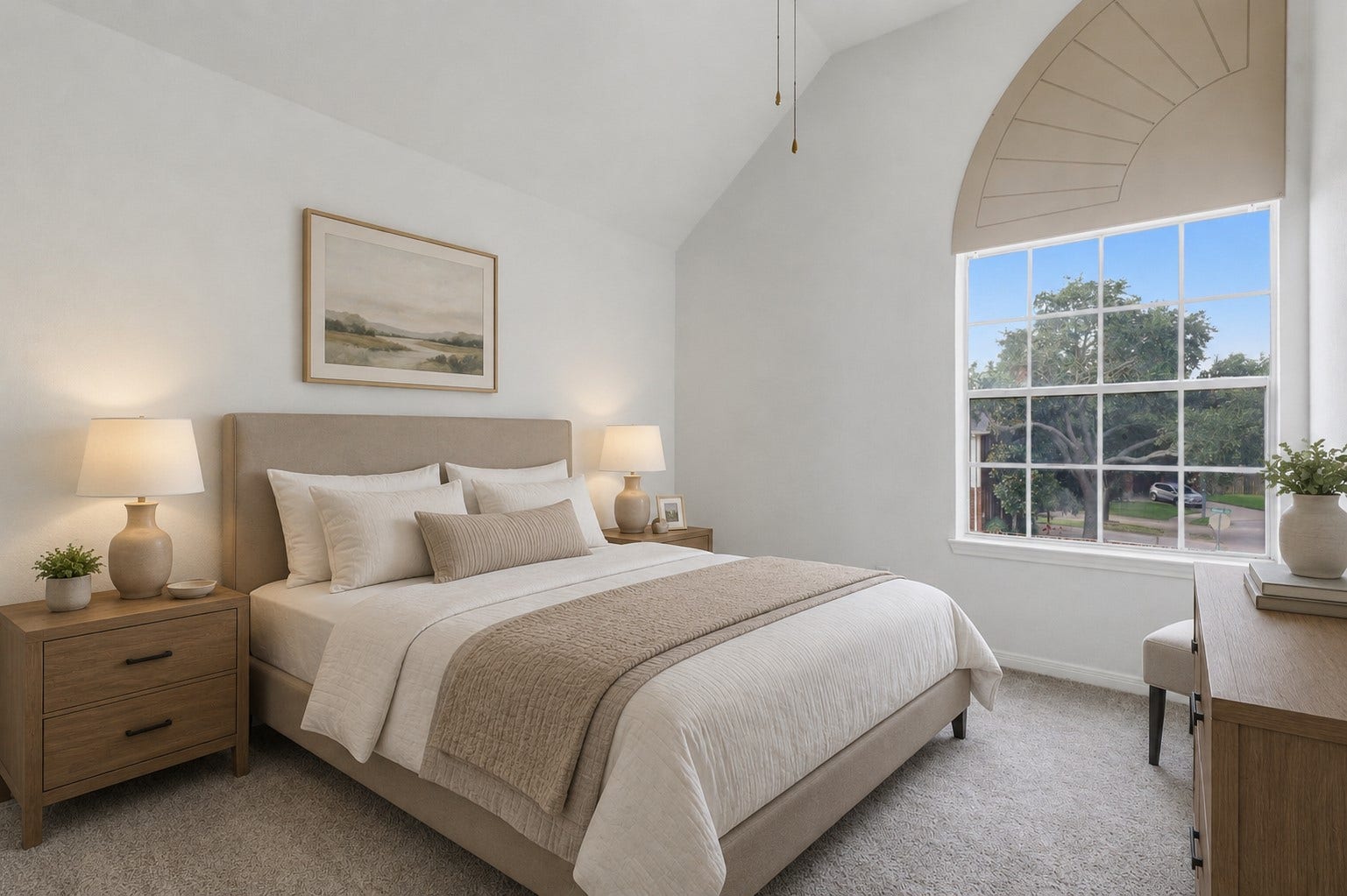 16622 Stoneside Drive, Houston, TX 77095 Bedroom 2.**Virtually staged