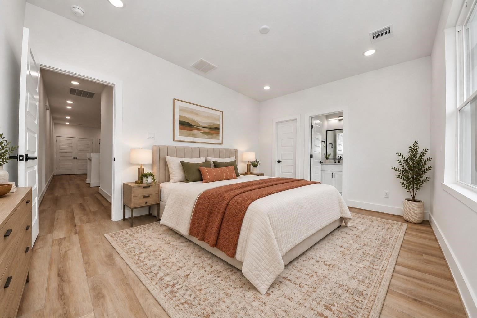 2606 Winbern Street, Houston, TX 77004 Virtually staged second bedroom.