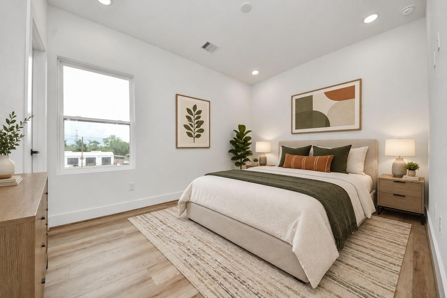 2606 Winbern Street, Houston, TX 77004 Virtually staged third bedroom.