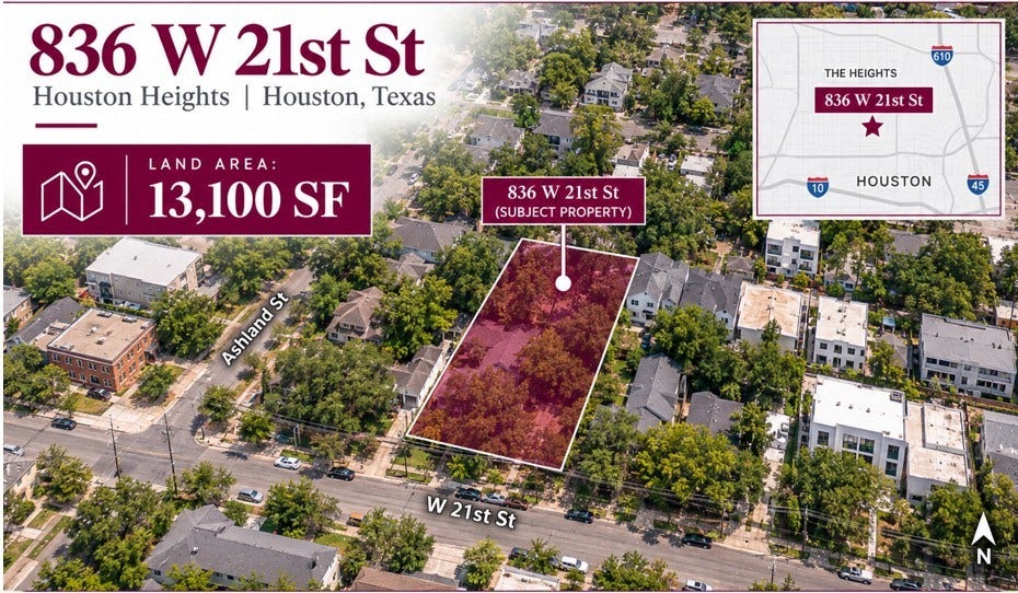 836 W 21st Street, Houston, TX 77008 836 W 21st Street, Houston, TX 77008