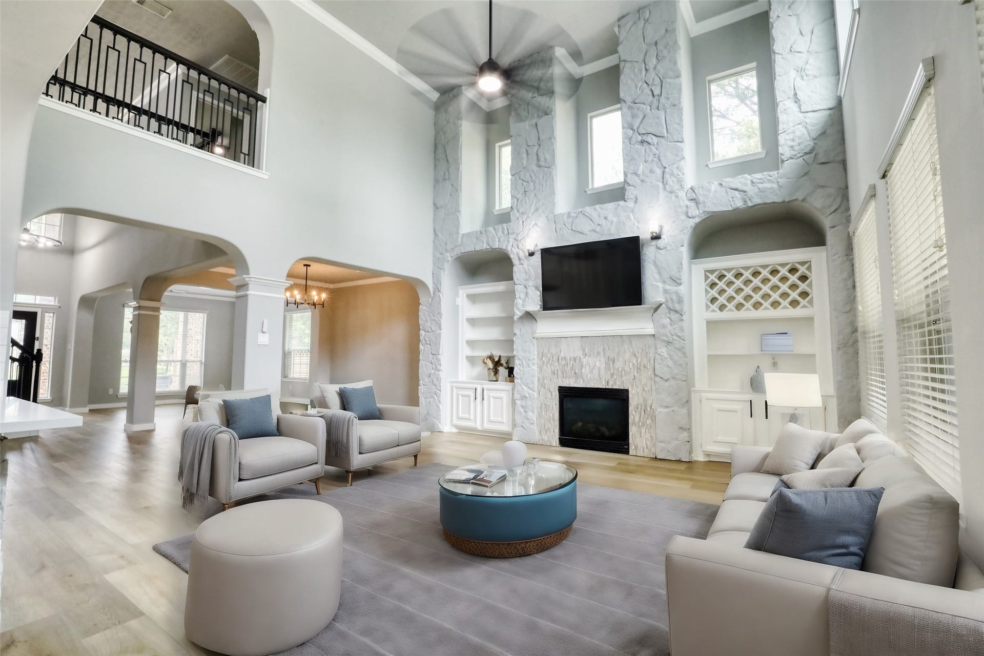 2003 Broken Branch Court, Katy, TX 77494 Virtual Staging Family Room 2