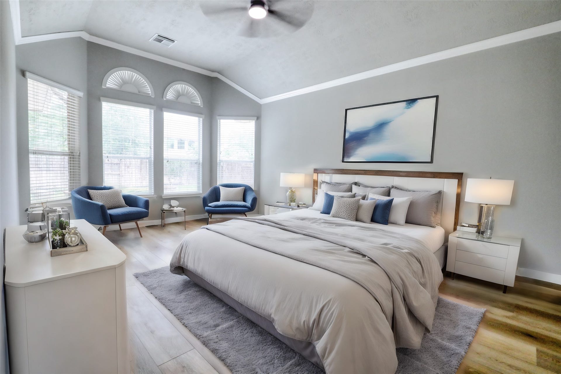 2003 Broken Branch Court, Katy, TX 77494 Virtual Staging Master Bedroom