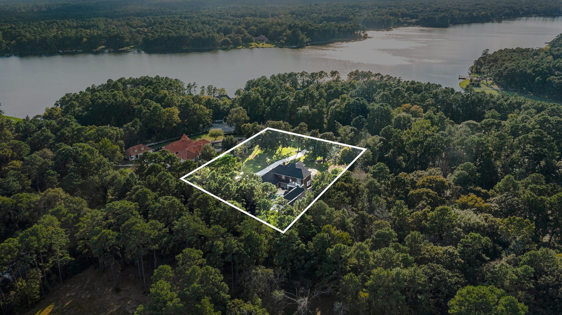 28126 Indigo Lake Court, Magnolia, TX 77355 Full outline of this fully fenced 2.25-acre property!