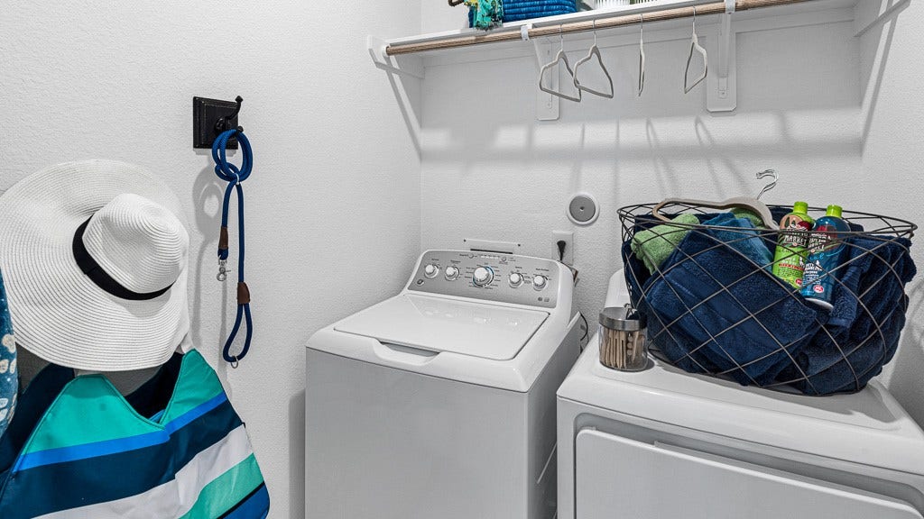 7334 Grand Mason Drive, Cypress, TX 77433 Laundry room.