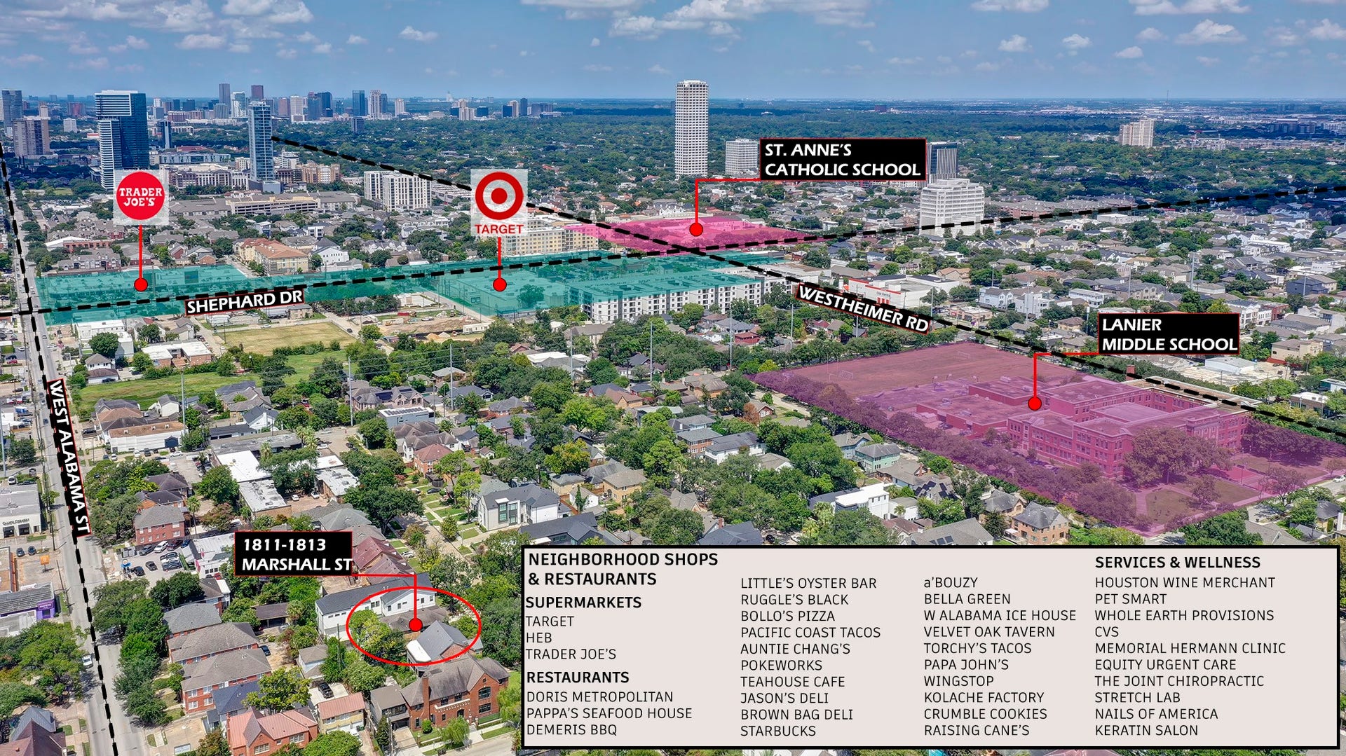 1811 Marshall Street, #B, Houston, TX 77098 1811 Marshall Street, #B, Houston, TX 77098