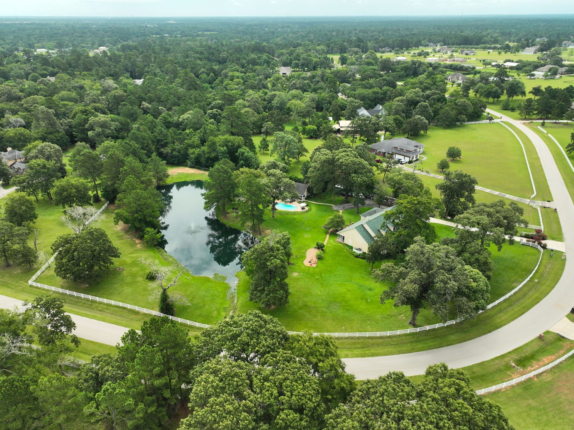 34310 High Point Drive, Magnolia, TX 77355 Another stunning aerial view!