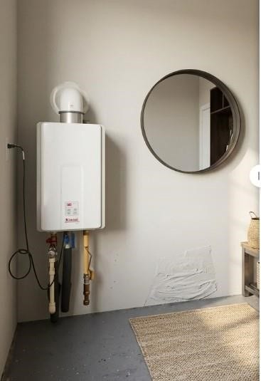 Experience instant hot water with the latest on-demand heater.