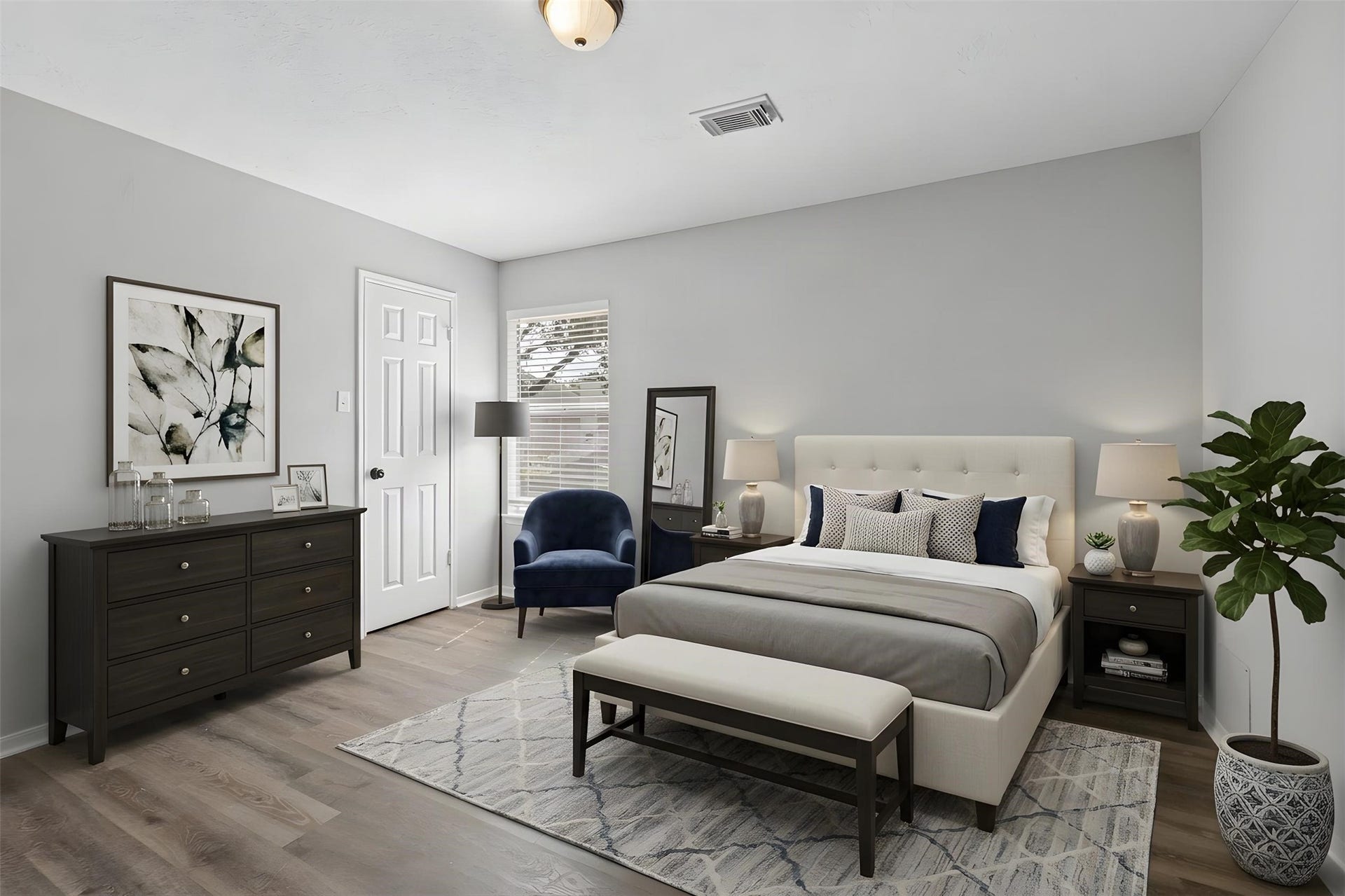 7002 Little Redwood Drive, Pasadena, TX 77505 3rd Bedroom_ Staging