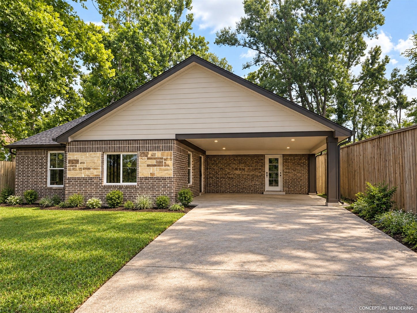 9318 Sherbourne Street, Houston, TX 77016 potential finished front