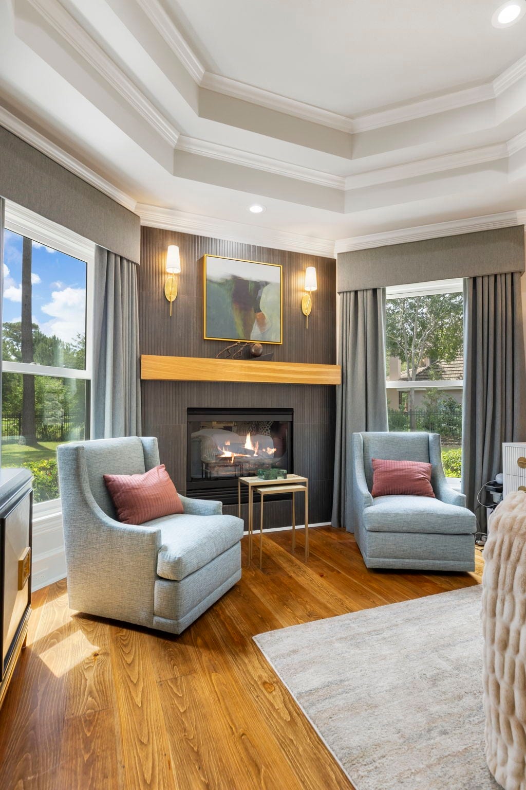 Refined spaces to live and relax.