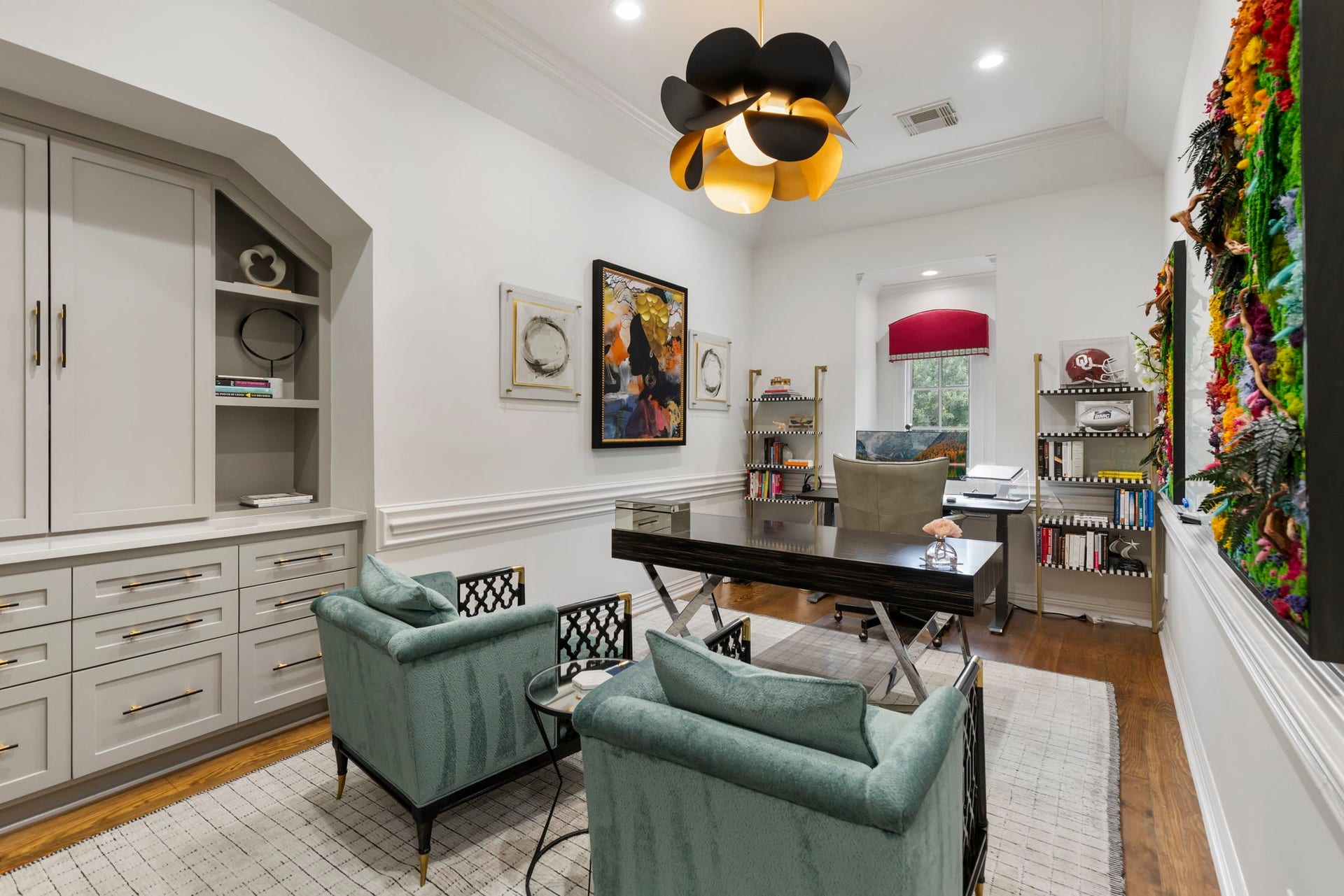 Last but not least, a third floor flex space is the ideal getaway & office for her!
