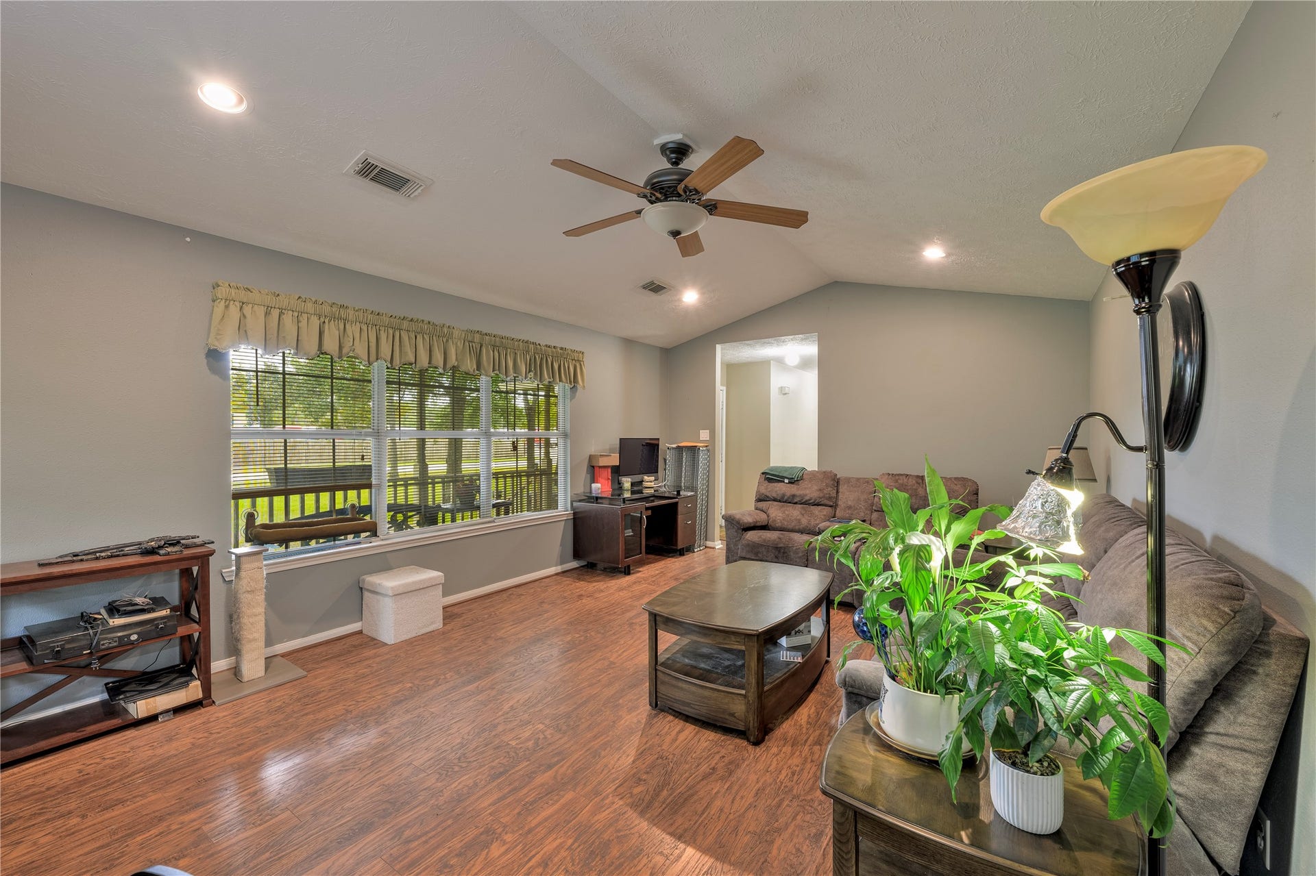Second view of living room.