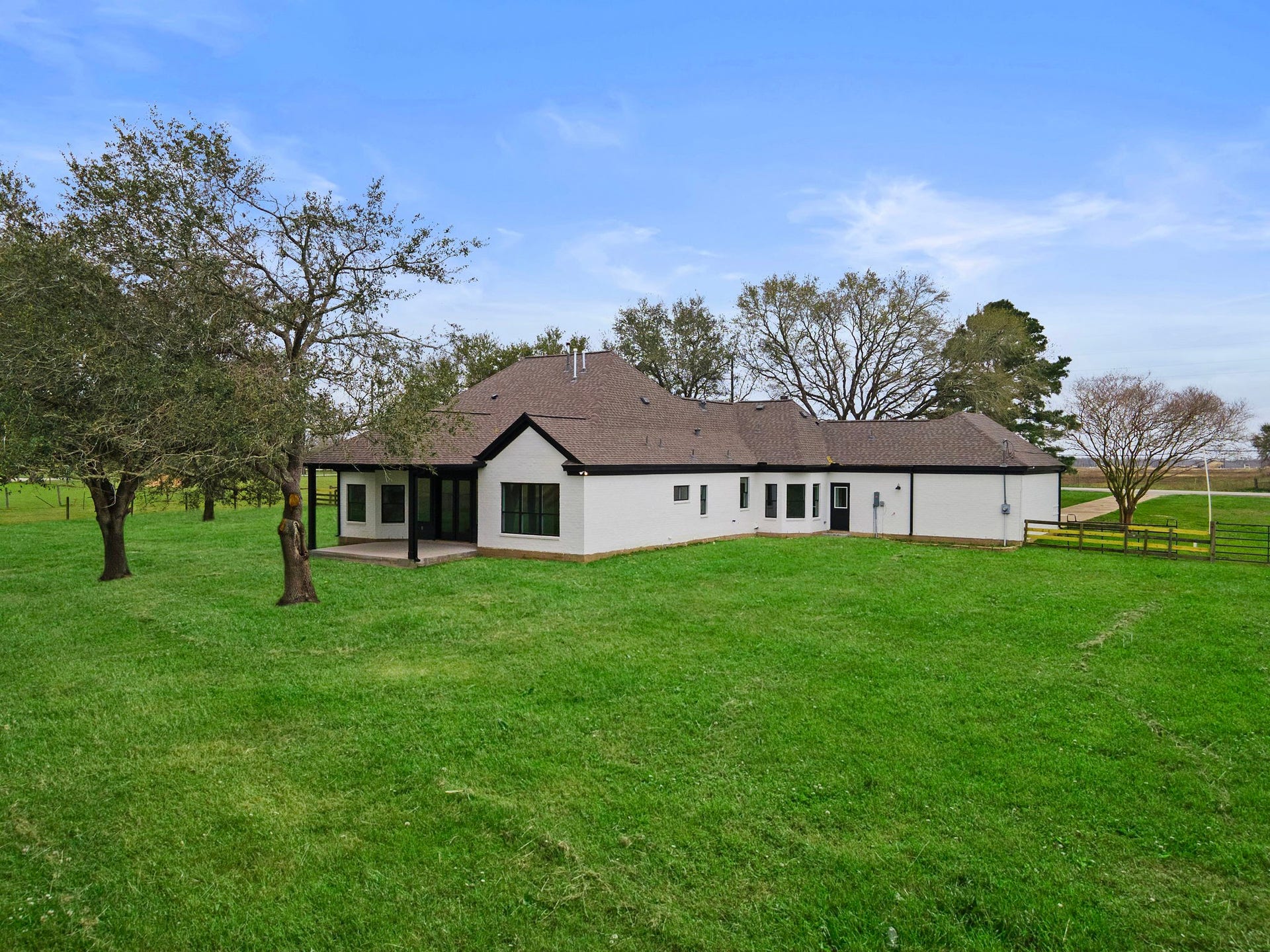 Plenty of space for a garage extension if ever desired!