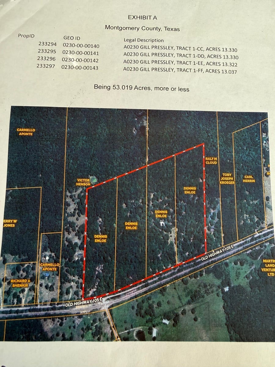 Property photo for 0 Old Hwy 105 E, Cleveland, TX