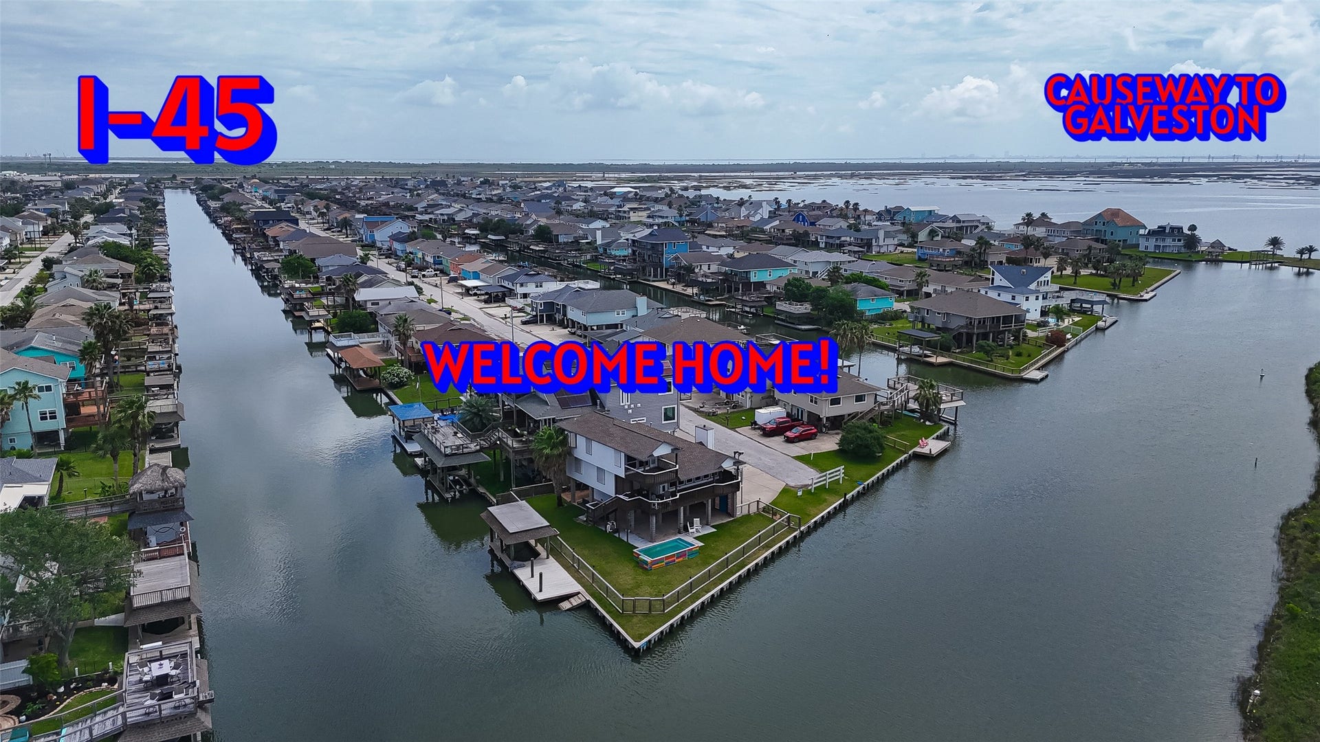 925 Bonita Street, Bayou Vista, TX 77563 Easy access towards NASA/Hospitals/Houston to the north, Quick and easy access to the beach in Galveston!