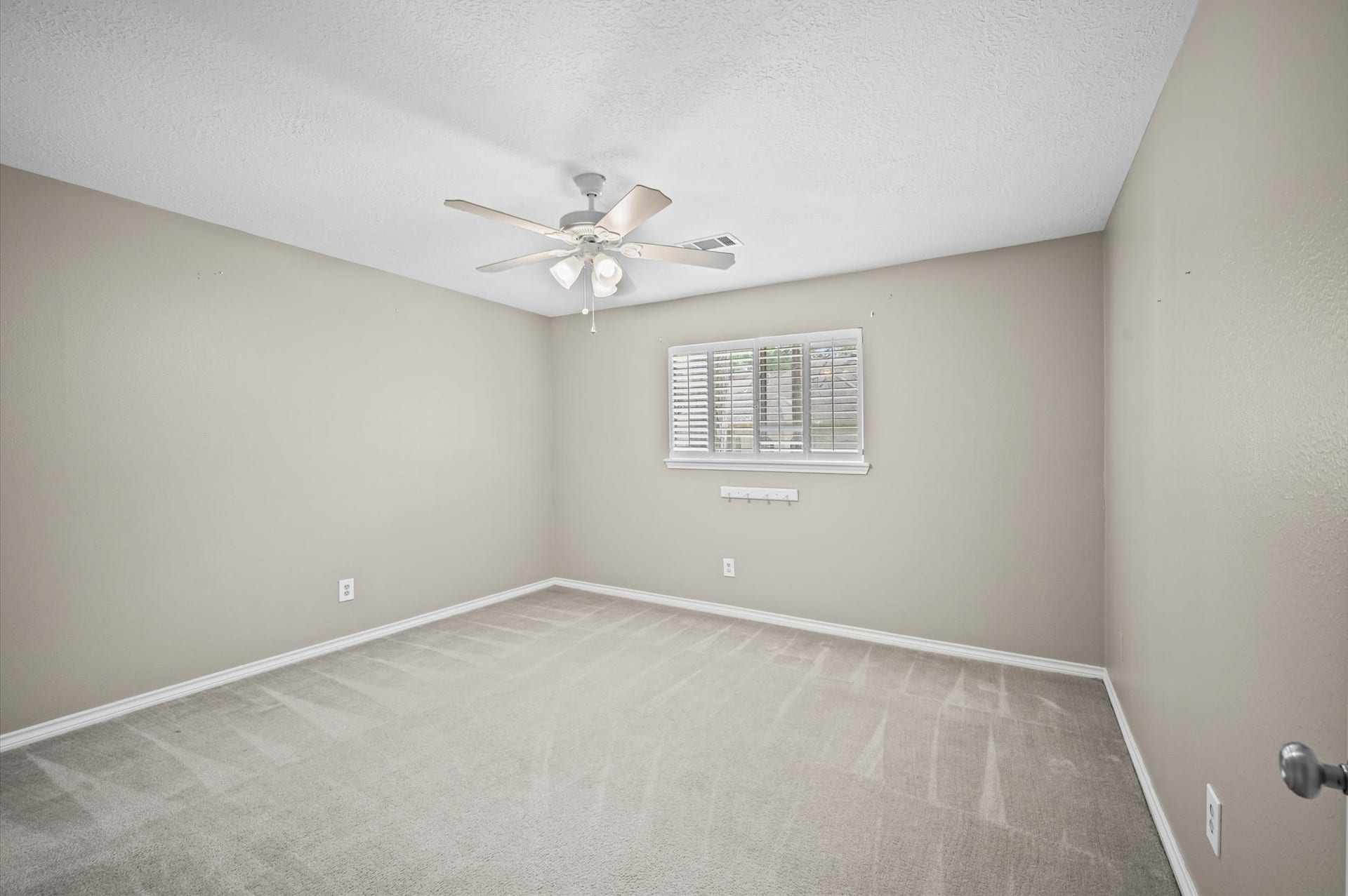 13126 Lemur Lane, Cypress, TX 77429 Spacious secondary bedroom located upstairs has great sized walk-in closet.