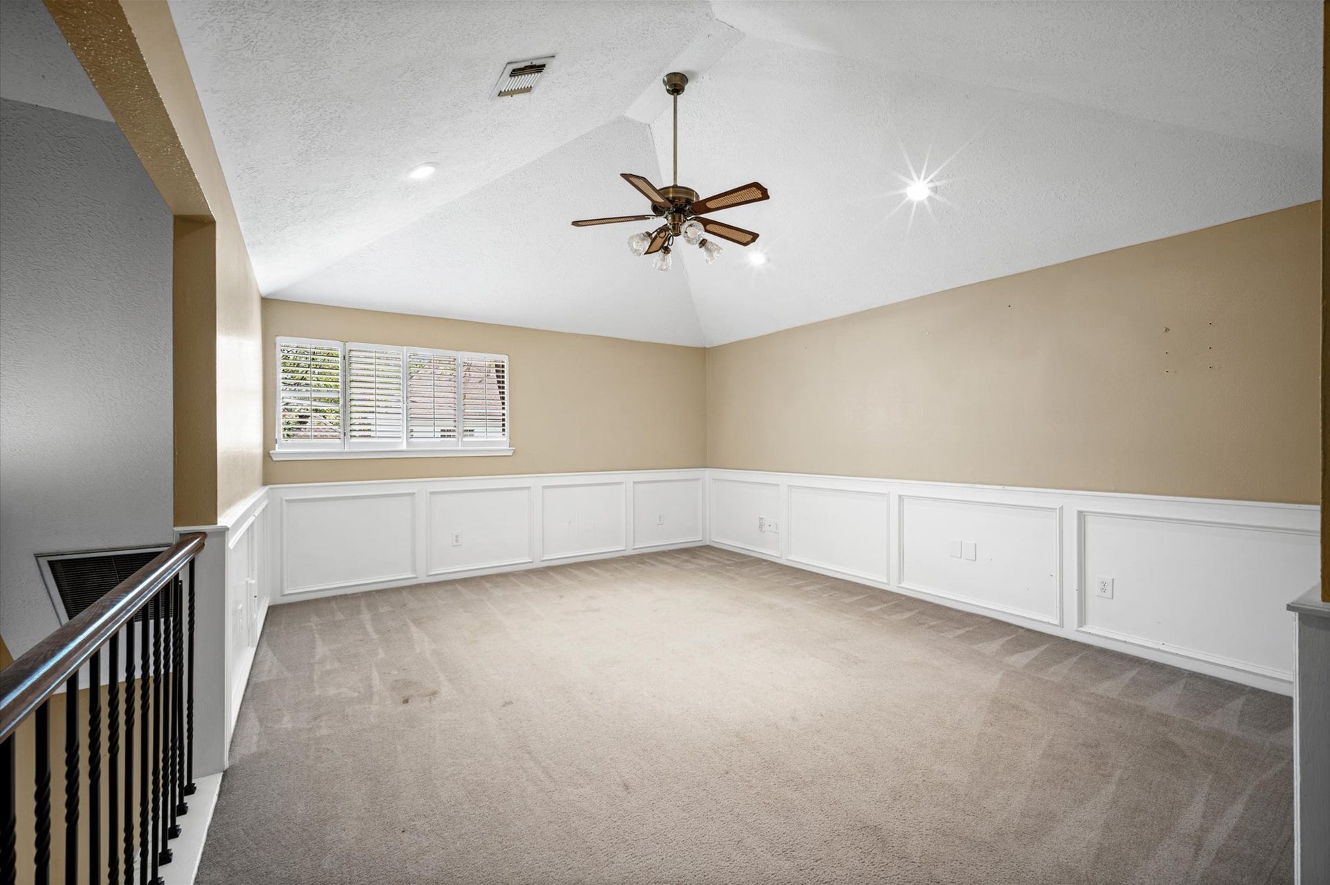 13126 Lemur Lane, Cypress, TX 77429 Huge game room located upstairs has plenty of space for toys, furniture, media, exercise equipment- it is a fantastic hobby space!