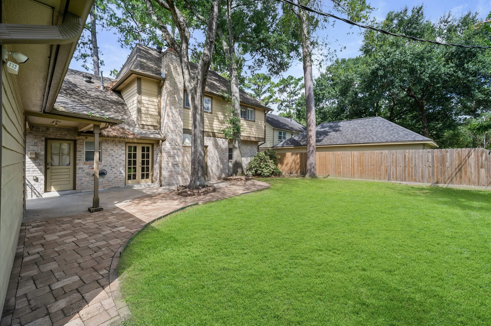 13126 Lemur Lane, Cypress, TX 77429 Another view of this great sized back yard.