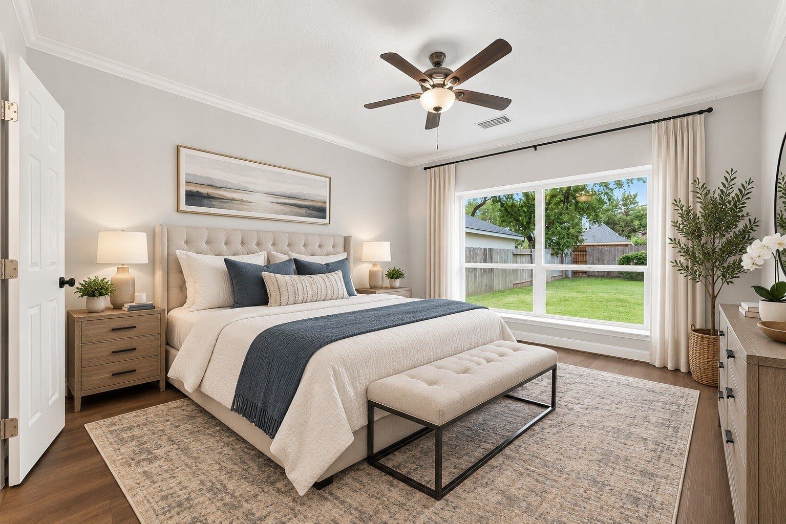 2006 Teakwood Place, Sugar Land, TX 77478 Staged Master Bedroom