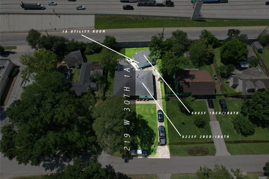 Property photo for 219 W 30th Street, #1A, Houston, TX