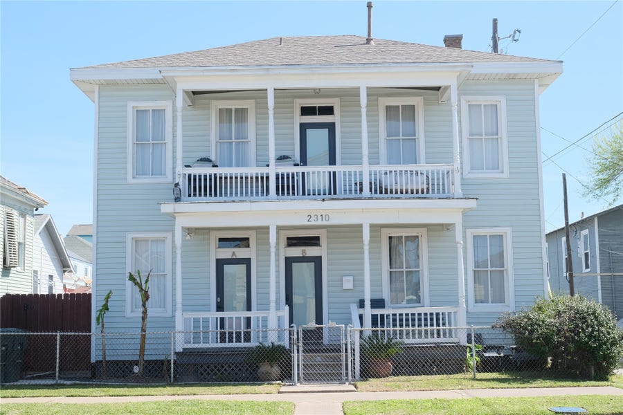 Property photo for 2310 33rd Street, #A, Galveston, TX