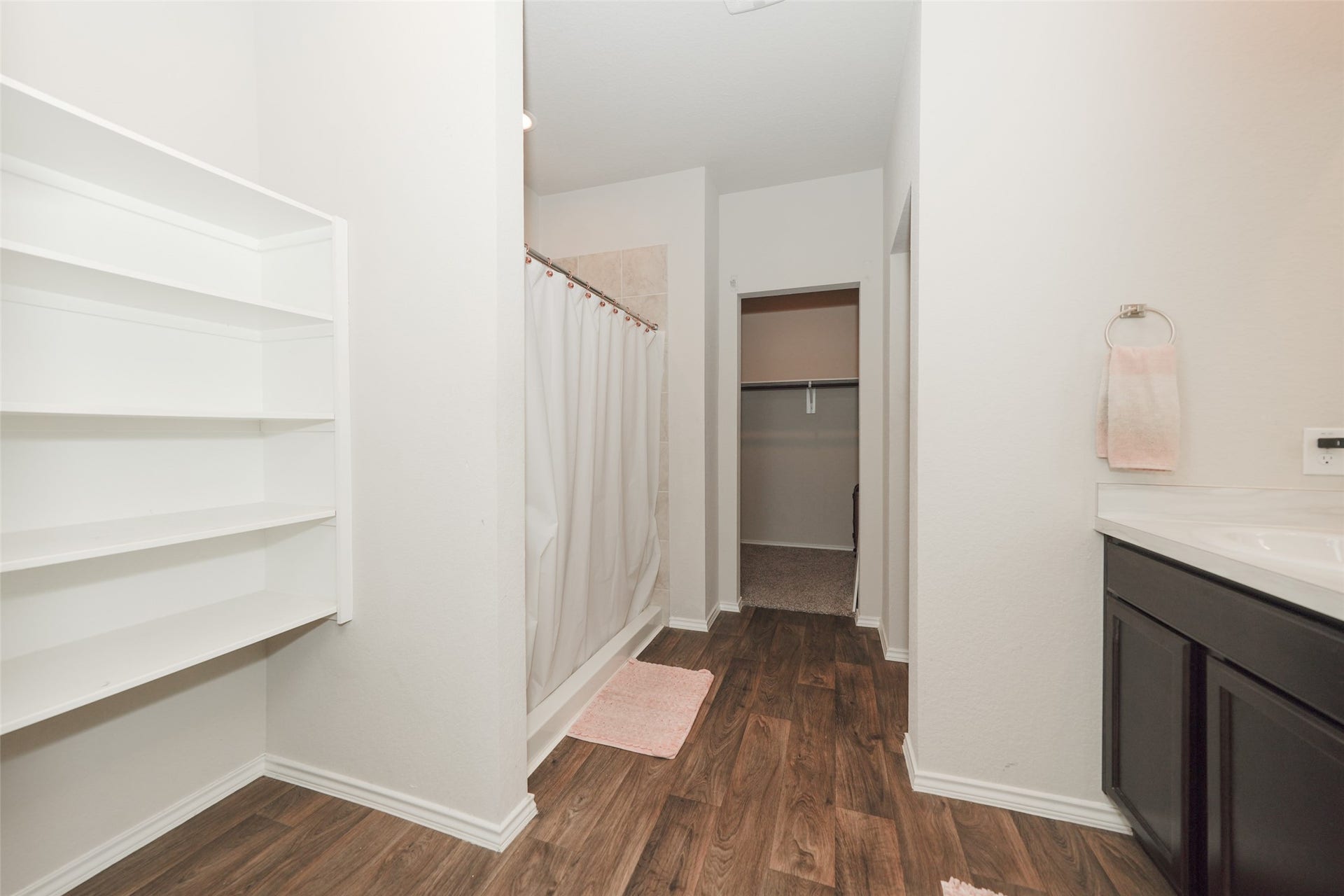 20818 Edmeston Way, Katy, TX 77449 Great Shelving in Primary Bathroom