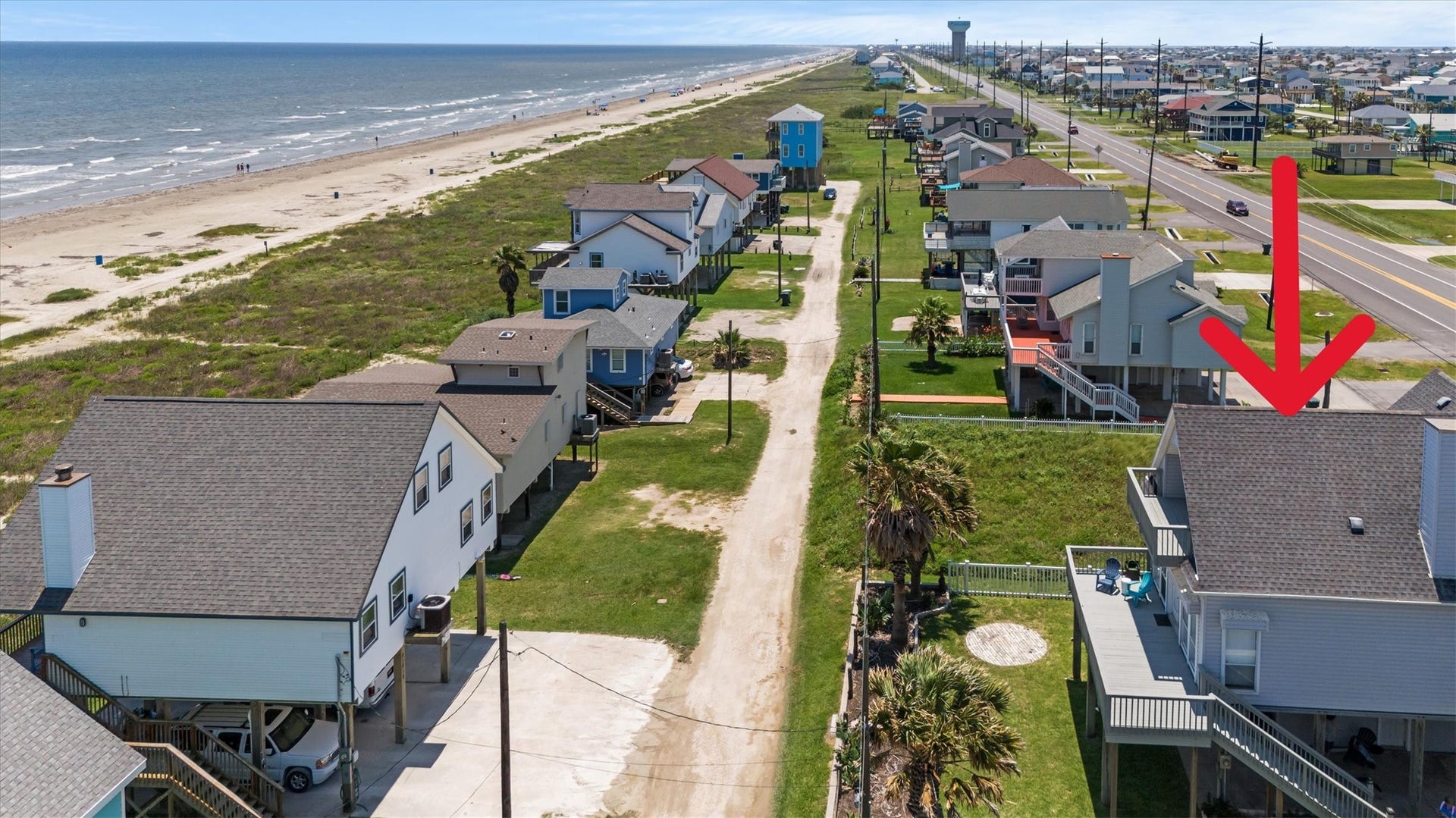 21519 San Luis Pass Road, Galveston, TX 77554 This coastal property is just steps from the beach. It offers easy access to the ocean and a scenic beach view. Ideal for those seeking a relaxed, seaside lifestyle.