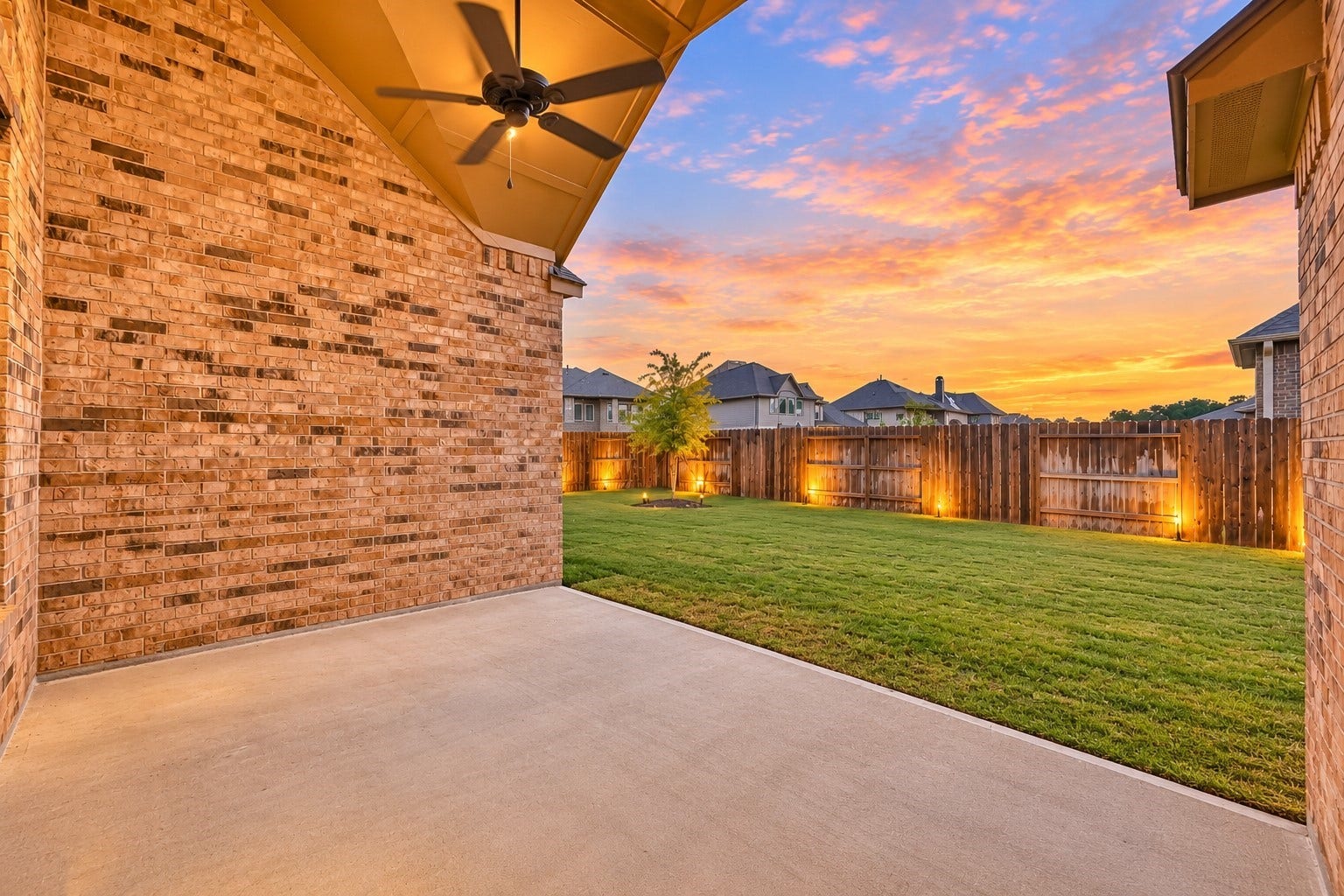 12215 Mackinchan Street, Richmond, TX 77407 Texas-sized covered patio thats ideal for unwinding in the evenings
