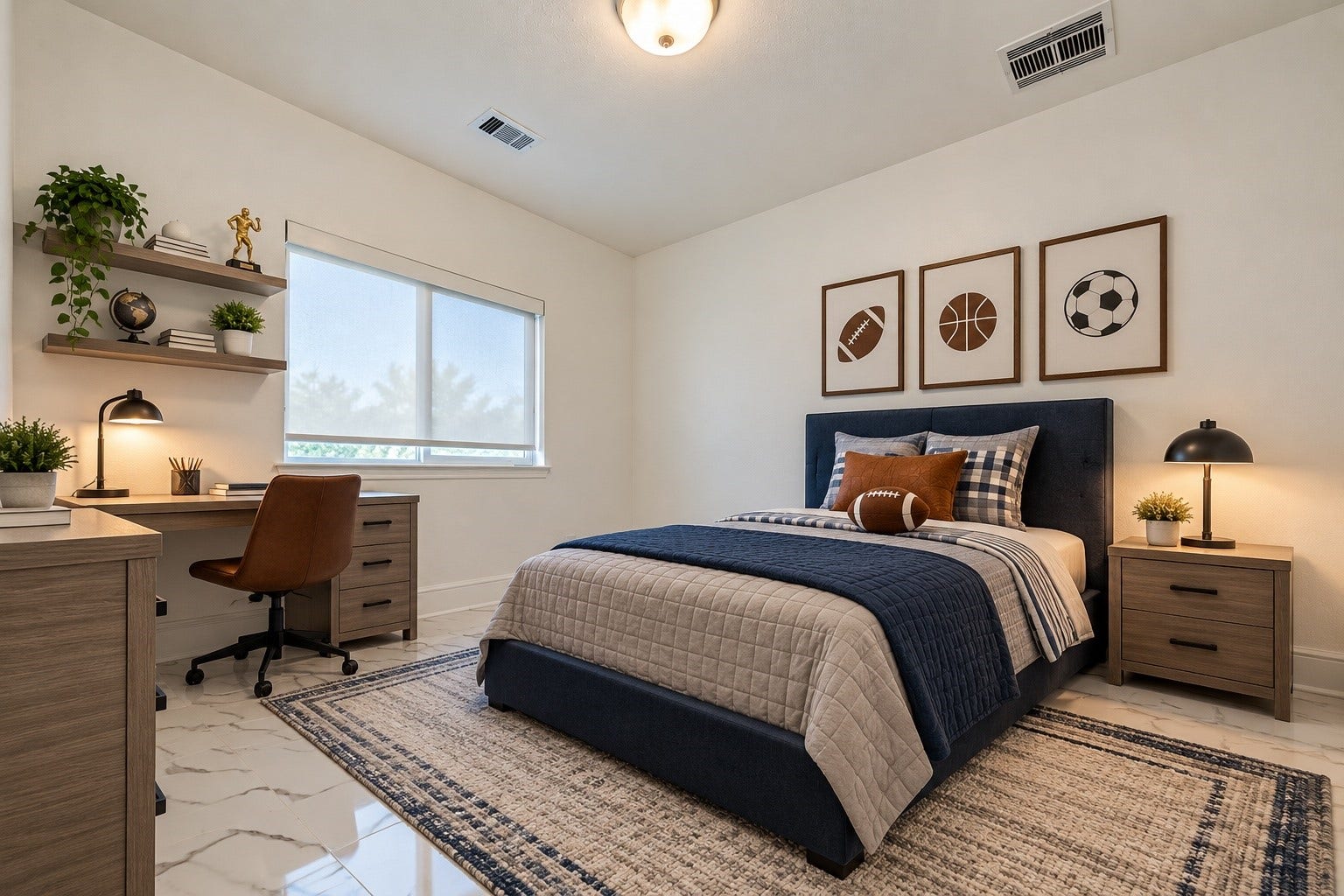 12215 Mackinchan Street, Richmond, TX 77407 Bedroom 3 staged