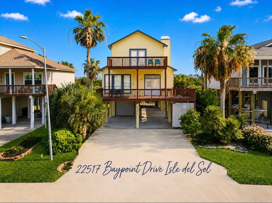 Property photo for 22517 Bay Point Drive, Galveston, TX