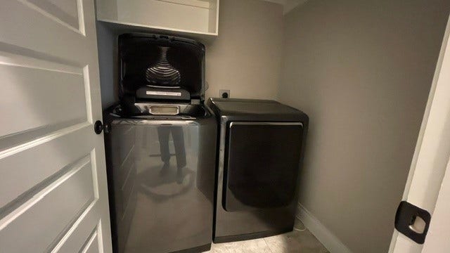 Refrigerator, Washer and dryer will stay as is