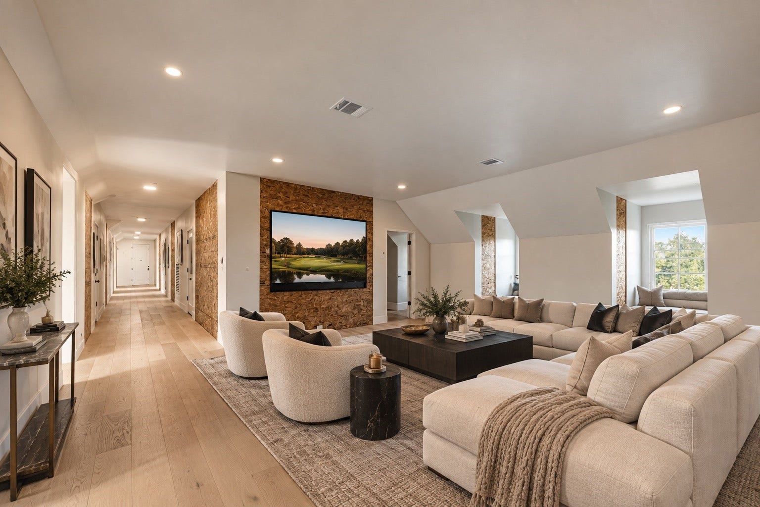 23 Beacon Hill Hill, Sugar Land, TX 77479 A spacious and inviting 3rd floor FLEX area features soft neutral interiors, open space....ready to become a private suite /hobby room or even temperature controlled storage