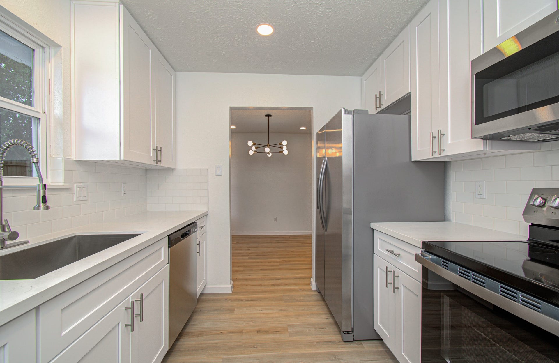 Kitchen - New stainless steel appliances