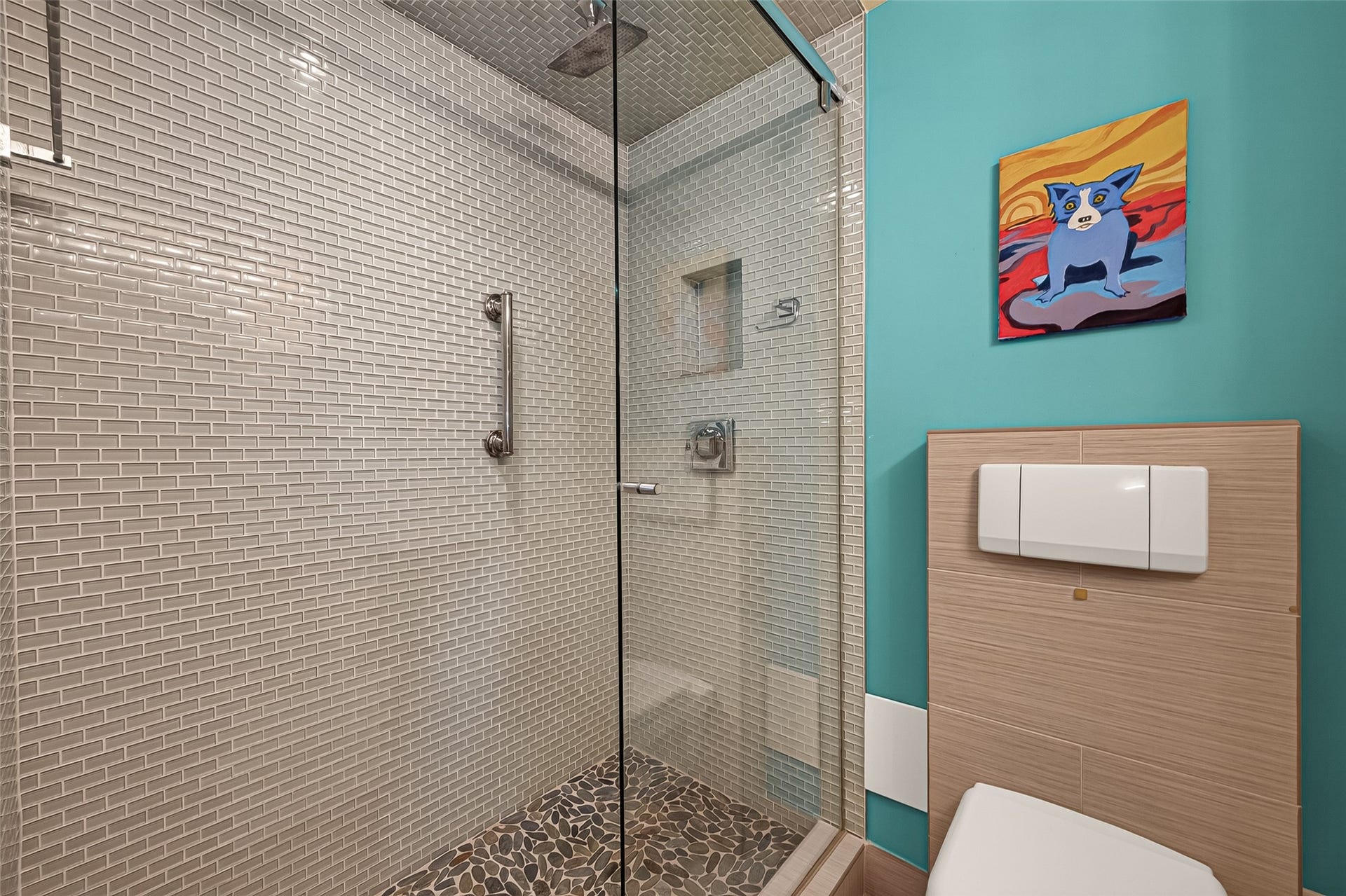 2001 Holcombe Boulevard, #1305, Houston, TX 77030 secondary bathroom, walk in shower