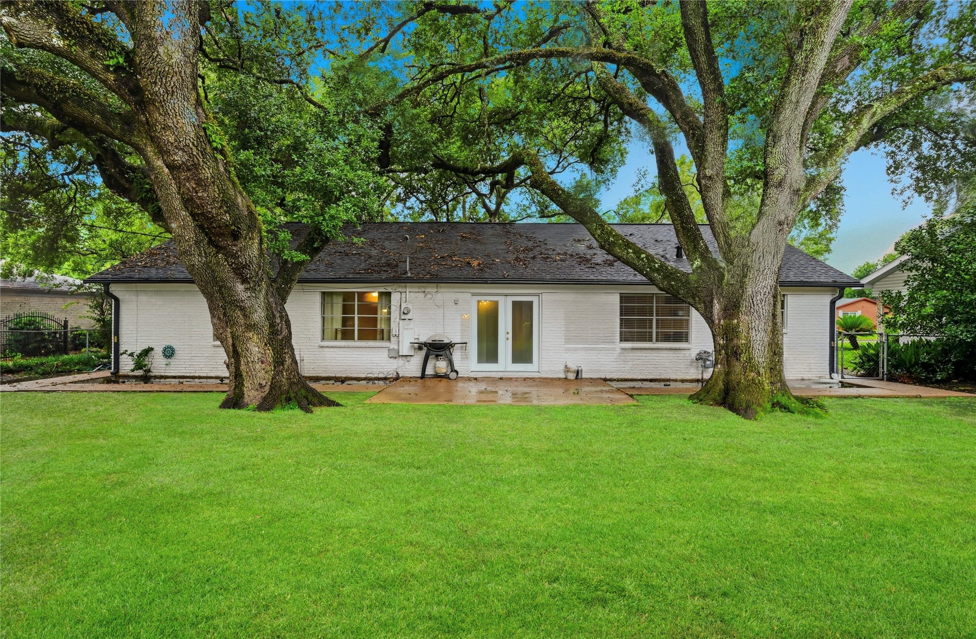 Spacious patio ideal for grilling and gatherings