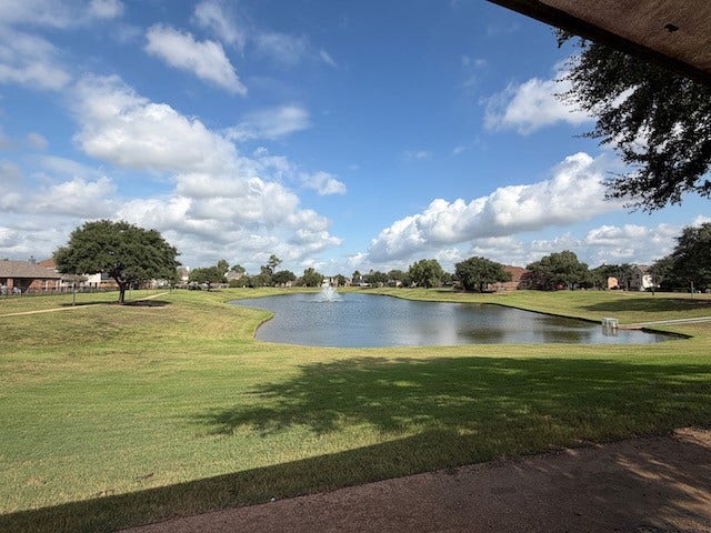 20023 Cypresswood Glen, Spring, TX 77373 Gravel walking trail around entire lake.