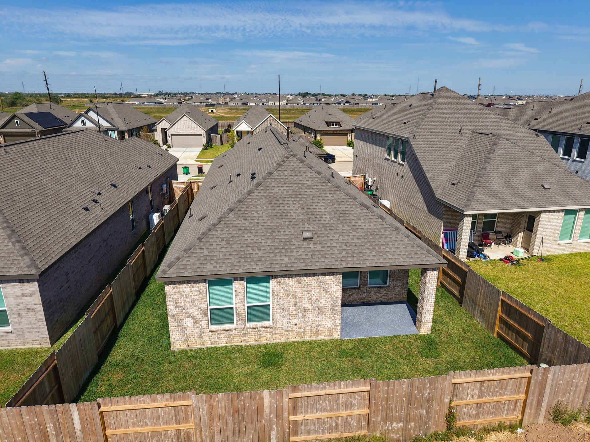29039 Bison Haven Drive, Hockley, TX 77447 Elevated backyard view