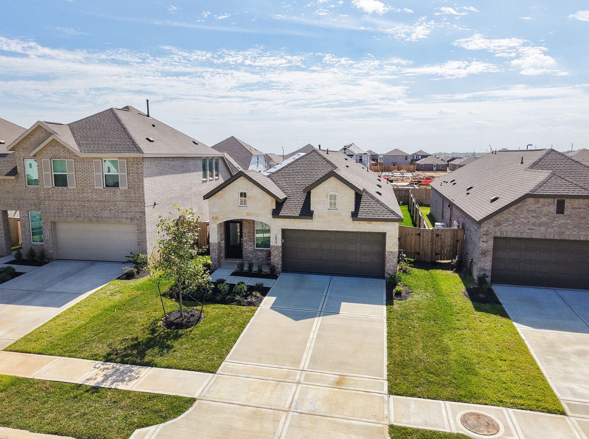 29039 Bison Haven Drive, Hockley, TX 77447 Elevated front view.