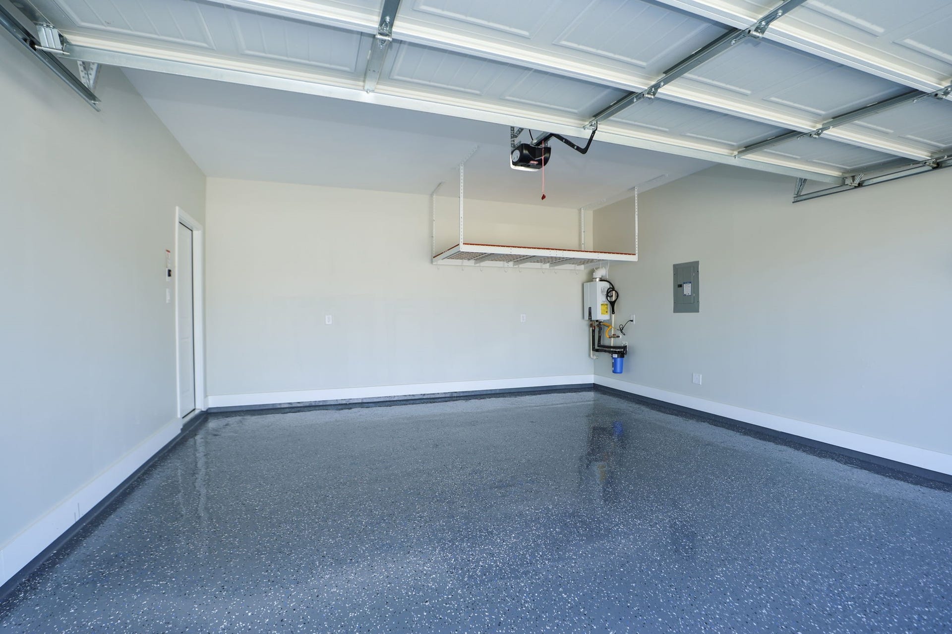 29039 Bison Haven Drive, Hockley, TX 77447 The garage has added storage.
