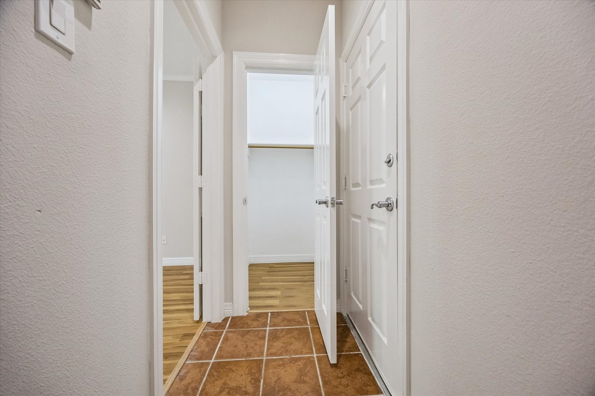 Plus MORE STORAGE right in entry hall to garage! Inside garage, there is also shelving and another "cubby" storage taking advantage of space under the stairs!