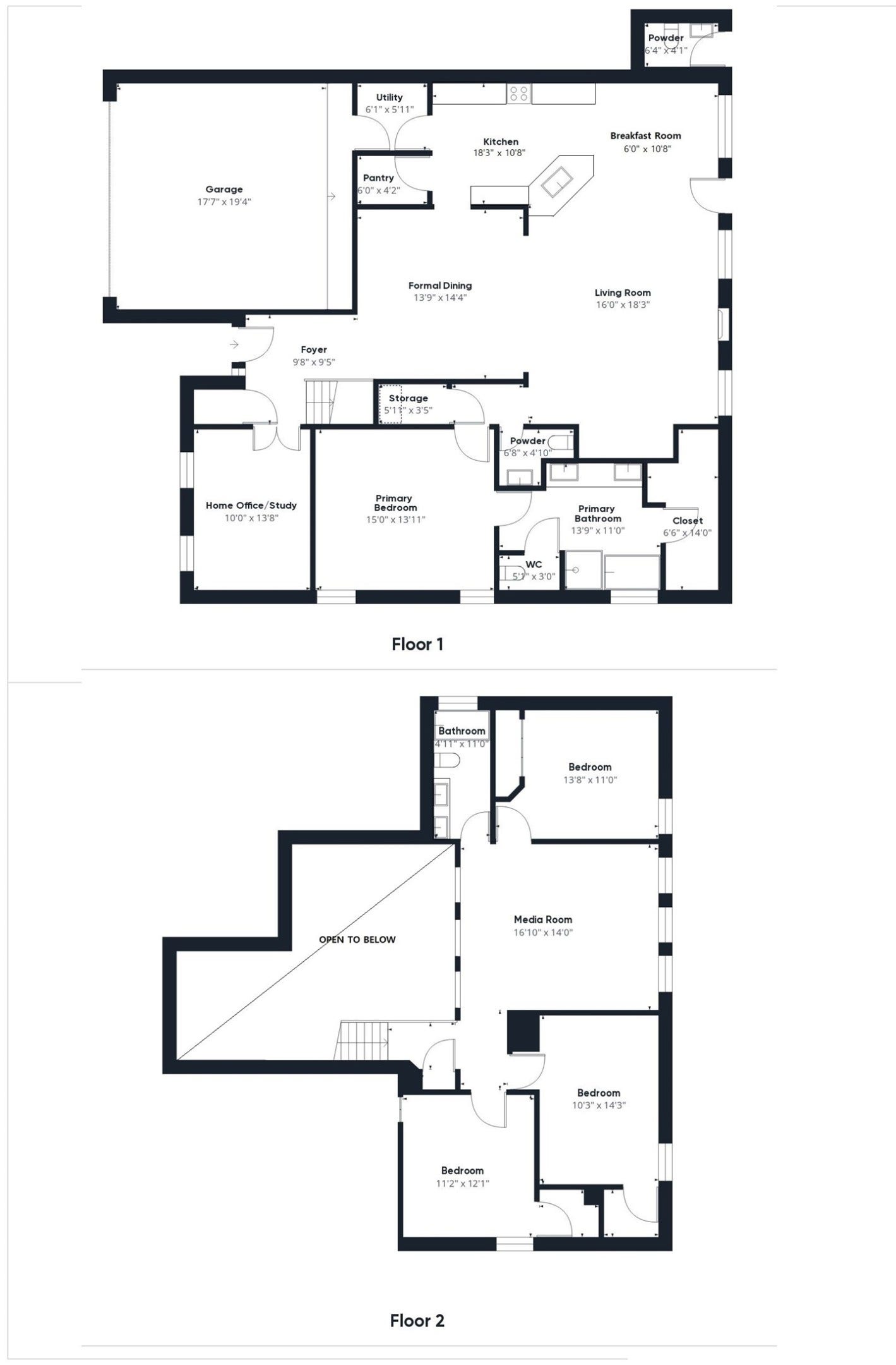 Great Floor Plan.  Check Out the Virtual Tour