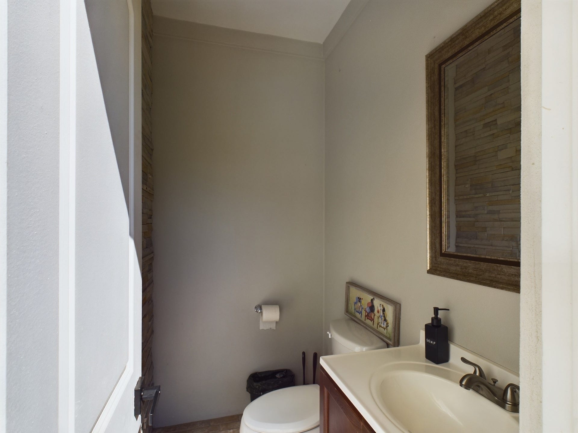 Half Bath on Exterior for Pool Guests