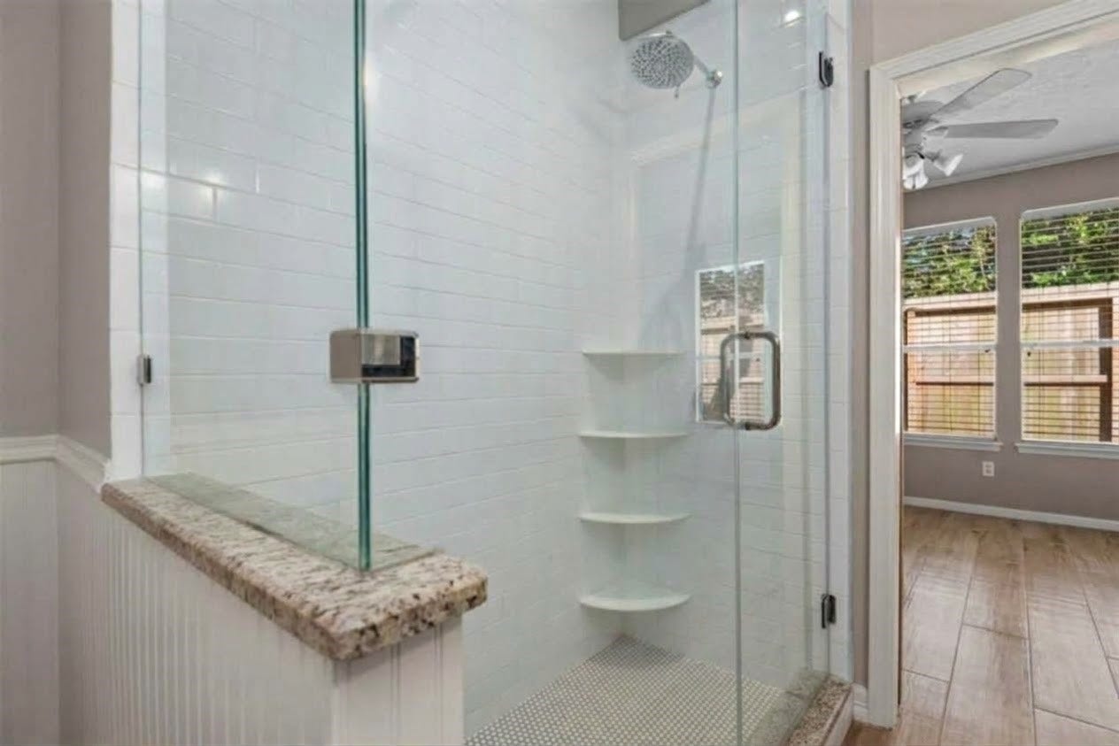 3317 Golden Trails Drive, #803, Houston, TX 77345 Updated oversized walk in shower