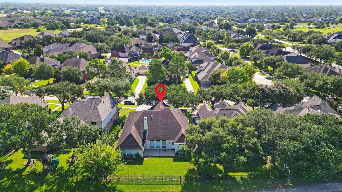3010 Ravensport Drive, Pearland, TX 77584 Aerial View