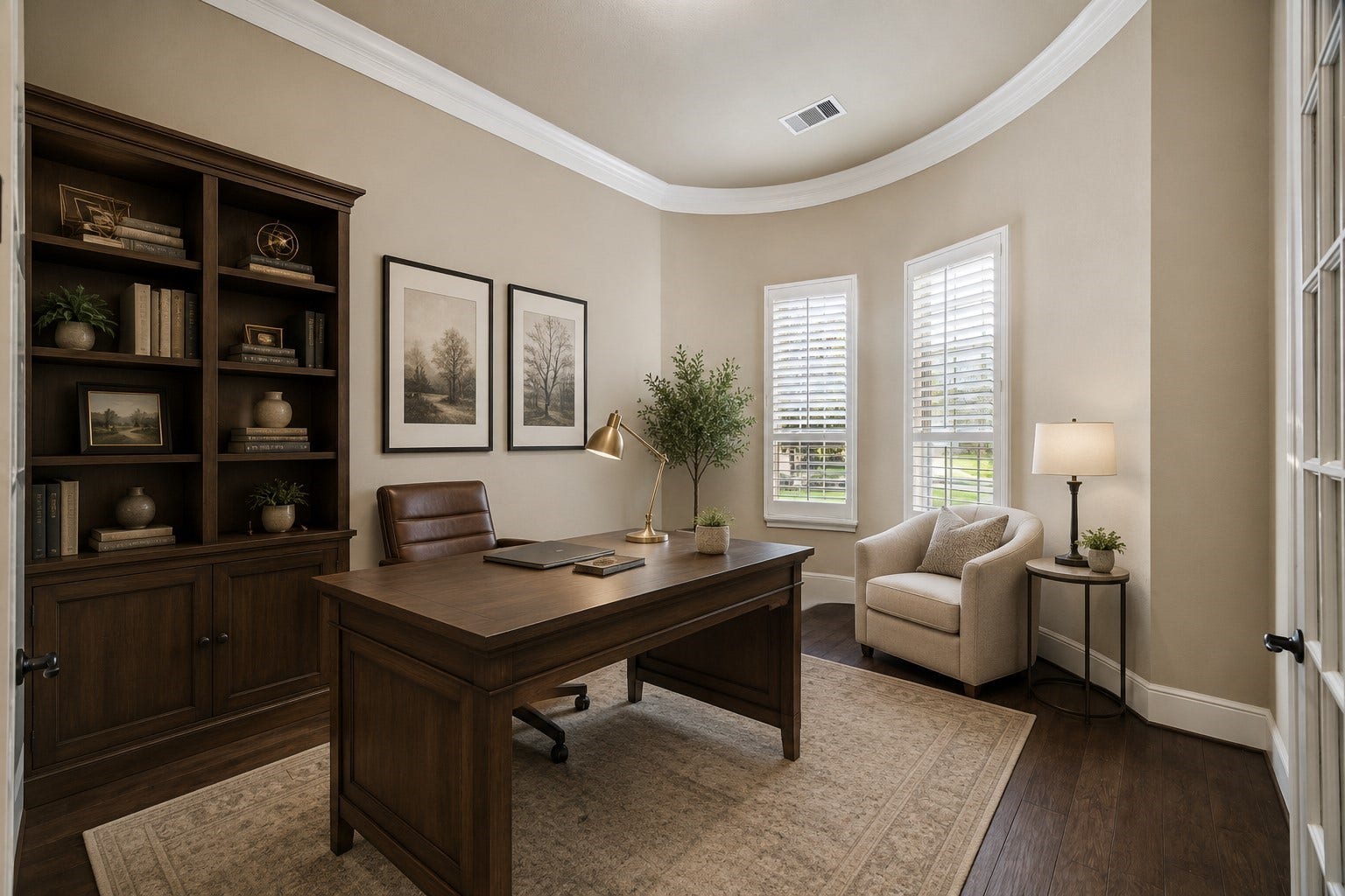 Select images have been professionally virtually staged to showcase the home's design possibilities and help buyers envision the space. Actual furnishings and dcor are not present in the home.